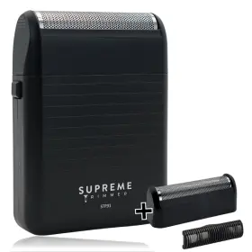 Sbr10 Supreme Trimmer Stf91 Solo Lite Foil Shaver And Replacement Blade Black
