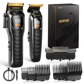 5u1hc226bx Suprent Cordless Hair Clippers For Men - Professional Clipper And Trimmer