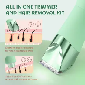 Suprent 793481925312 Bikini Trimmer Women- Painless Ladies Hair Removal Waterproof Wet And Dry- 2 Inch #3