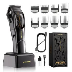 Hc625bx Suprent Pro Professional Hair Clippers For Men- High Torque Brushless Motor With Diamond-