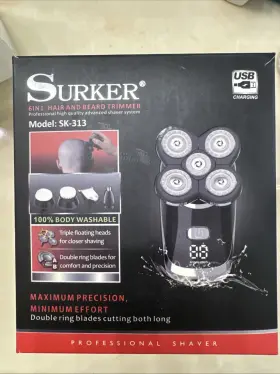 Sk-326 Surker Peciprocating Electric Shaver Model By 8 Piece Set Sk-326 Surker Peciprocating Electric Shaver Model By 8 Piece Set