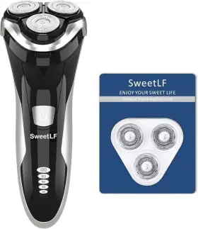 Sweetlf 701705894849 Electric Razor For Men Cordless 3d Rotary Shaver Waterproof Wet And Dry Type