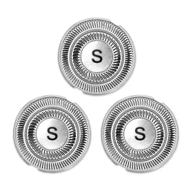 7105-203d Sweetlf 3 Pcs Replacement Shaver Head Blade Cutters Ipx7 Waterproof Electric