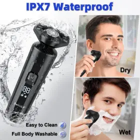 Zs605 Sweetlf Electric Shaver For Men - Ipx7 Waterproof Wet And Dry Shave Portab #3