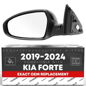 T1a-495bel T1a Driver Side Mirror Replacement - Compatible With Black