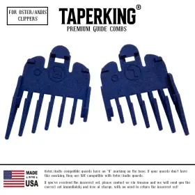 Taper King 712760977651 Hair Clipper Guide Comb Guard Set - Fool Proof Tapers And Fades At Home Sapphi #2