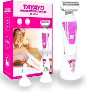 By-037a Tayayo Womens Electric Shaver For Legs Travel 3 In 1 Bikini Trimmer Women - Pro