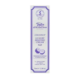 01032 Taylor Of Old Bond Street Shaving Cream 75ml Tube Coconut