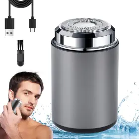 Tbexem 705353747182 Mini Electric Shaver Portable Pocket Travel Shave
