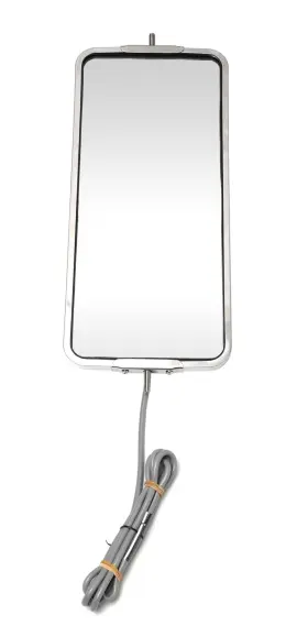 Tbz-10716 Tbozz Stainless Steel Mirror 7 X 16 Inches West Cost Mirror. 7x16 Silver