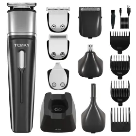 Tx791-b Tcmky Waterproof Hair Clippers Rechargeable Pubic Trimmer And Electric Shaver