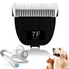 Mm-7f Tgsbhio Replacement Blade For Nebot P1 Pro Pet Grooming Kit And Vacuum Size-7f Cut Leng
