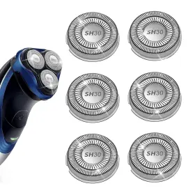 Sb-66 Tgsbhio 6 Pack Sh30 Replacement Heads Compatible With Philips Norelco Series 3000/2000/1