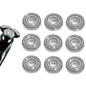 9000s9xx Tgsbhio Sh-90ps 9 Pack Sh90 Replacement Heads Compatible With Philips Norelco Series 9000s9xx Tgsbhio Sh-90ps 9 Pack Sh90 Replacement Heads Compatible With Philips Norelco Series