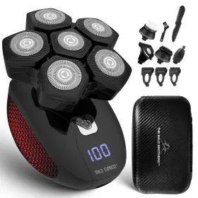 Lm-180 The Bald Brothers Express Electric Head Shavers For Men - 5 In 1 Mens Cordless