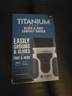 3125s Titanium Edge New Beard And Body Compact Shaver Wireless G9