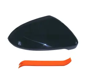B0331-vwgolf7-mirrorcover Tkpufr Left Driver Side Mirror Cover Cap Compatible With Vw