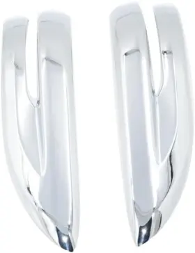 Tg329469 Togox Chrome Rearview Mirror Side Molding Cover Trims Modify Exterior Silver