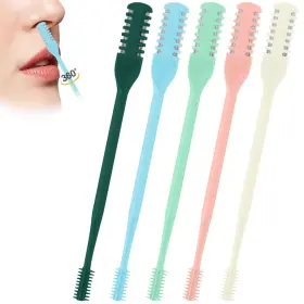 Kt-16 Tokusatsu 5 Pcs Nasal Hair Cutter Upgraded 2-in-1 Double Sided Nostril