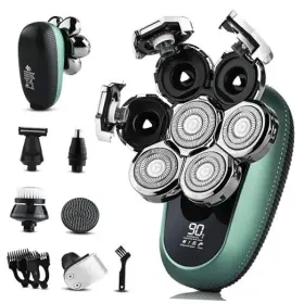 Lk-7520 Toncoke 7d Head Shavers For Bald Men - Detachable Electric Razor Grooming Kit
