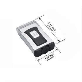 Tongtle 445038615667 Men S Foil Travel Shaver Tongtletech Electric Beard Razor Reciprocating Mini #3