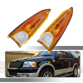 To-rb-235a-amber Tonsya Compatible With 2003 2004 2005 2006 Ford Expedition Amber Housing