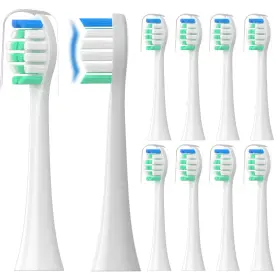 Tb-299-2 Topkitfice Replacement Toothbrush Heads Compatible With Philips Sonicare 10 Pack Sof