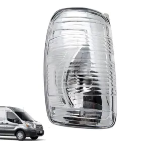 H841353lr-yxw Totmox Wing Mirror Side Indicator Lamp Lens Cover Fit Left Driver White