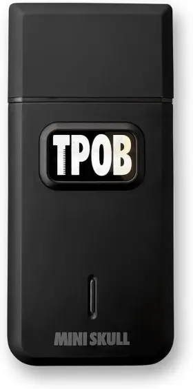 Tpob 313103799727 Mini Skull Single Shaver Compact Design That Can Fit In Your Pocket
