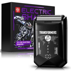 Tf-l20 Transformers Electric Foil Shaver For Men Hasbro Portable With Dual Float
