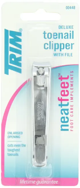 00448 Trim 46900 Neatfeet Deluxe Toenail Clipper 1 Count