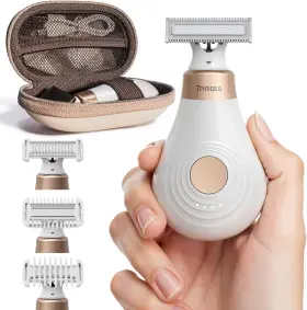 Zs-130404 Trimcoo Biniki Trimmer New Intimate Electric For Women Small But Powerful Designed Pubic