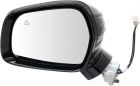 Ki1320290 Trq Driver Side Power Heated Mirror Blind Spot Indicator Smooth Black