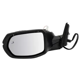 Mar08738 Trq Left Mirror With Heat Housing Turn Signal Blind Spot Indicator
