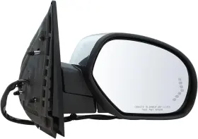 Mra06214 Trq Right Mirror Passenger Side Compatible With 07-14 Chevrolet 07-13 Chrome