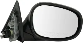 Mra07108 Trq Right Mirror Manual Folding With Clear Glass Passenger Side Compatible