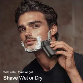Ms-9703 Tulzim Mini Electric Razor Upgraded Shaver For Men Foil #2