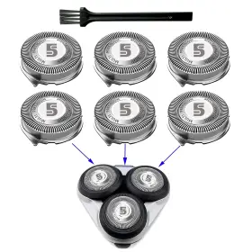 T6-sh50 Tuokiy Sh50 Replacement Blades Compatible With Series 5000 Electric Shavers Replace