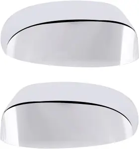 Ta-80002655 Tutor Auto Chrome Side View Mirror Covers Caps Top Half Compatible With Chevrolet Ta-80002655 Tutor Auto Chrome Side View Mirror Covers Caps Top Half Compatible With Chevrolet