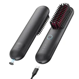 Hc120p Tymo Cordless Hair Straightener Brush - Porta Eco Portable Straightening Brus