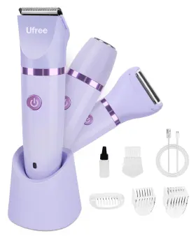 Ufree 744759549709 Bikini Trimmer Electric Razors For Women Rechargeable Pubic Body Hair Tri Ufree 744759549709 Bikini Trimmer Electric Razors For Women Rechargeable Pubic Body Hair Tri