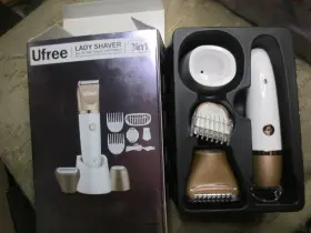 U-1816 Ufree Lady Shaver 3 In 1 Groomer Wtih Attachments Box