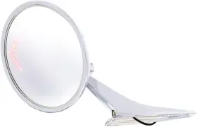110825 United Pacific Door Mirror Lh Exterior Round With Led Turn Chrome 110825 United Pacific Door Mirror Lh Exterior Round With Led Turn Chrome
