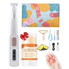 Unq2411us05 Unqbwe Dog Paw Trimmer With Led For Dogs Grooming Kit Hair Tr