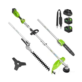 Usbh-cht02m V-modest 4-in-1 Cordless String Trimmer/edger Electric Pole Hedge Trimmer 2 5000mah