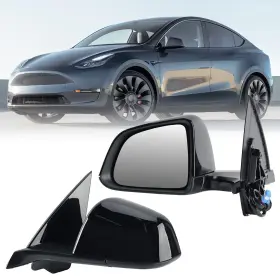 Yh82000631 Vanlogy Left Driver Side Mirror Compatible With Tesla Model Y 2020-2024 Replacement 1