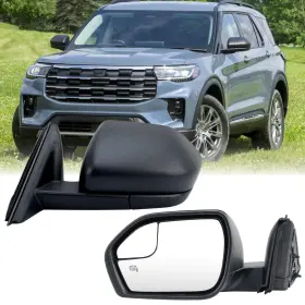 Yh82067051 Vanlogy Left Driver Side Mirror Compatible With Ford Explorer 2020 5pins-heated