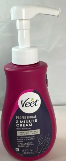 Hhy1 Veet 2 Minute Hair Removal Cream With Shea Butter Effective Full Bikini New Open