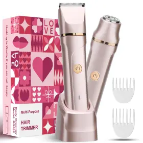 Bg600rr Vegiteria Bikini Trimmer For Women 2-in-1 Rechargeable Electric Razors Pai