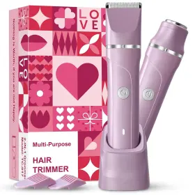 Bg620pl Vegiteria Bikini Trimmer For Women - 2 In 1 Waterproof Electric Razors Cordle